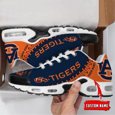 NCAA Auburn Tigers Football Custom New Design Air Max Plus Shoes Running Sneakers