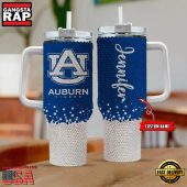 NCAA Auburn Tigers Custom Name Stanley Diamond Tumbler 40oz