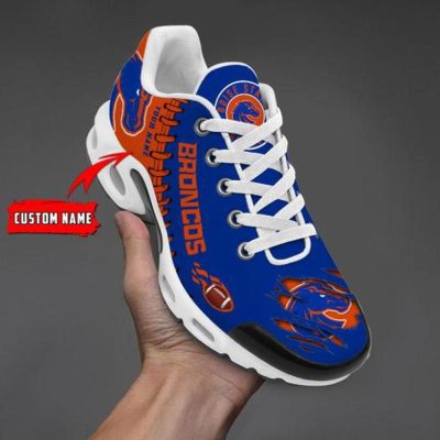 NCAA Boise State Broncos Football Custom New Design Air Max Plus Shoes Running Sneakers