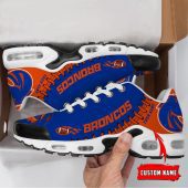 NCAA Boise State Broncos Football Custom New Design Air Max Plus Shoes Running Sneakers