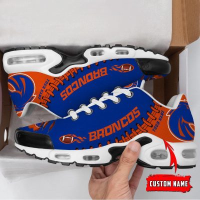 NCAA Boise State Broncos Football Custom New Design Air Max Plus Shoes Running Sneakers
