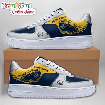 NCAA California Golden Bears Sporty Air Force 1 Shoes Sneaker