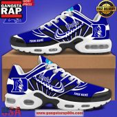 NCAA Duke Blue Devils Custom Name Air Max Plus Shoes Running Sneakers