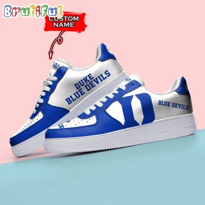 NCAA Duke Blue Devils Sporty Air Force 1 Shoes Sneaker
