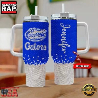 NCAA Florida Gators Custom Name Stanley Diamond Tumbler 40oz