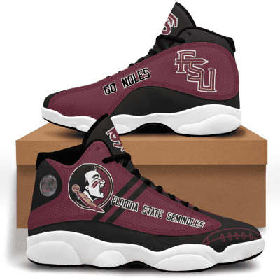 NCAA Florida State Seminoles Garnet Black Air Jordan 13 Shoes For Men Women