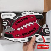 NCAA Georgia Bulldogs Football Custom New Design Air Max Plus Shoes Running Sneakers