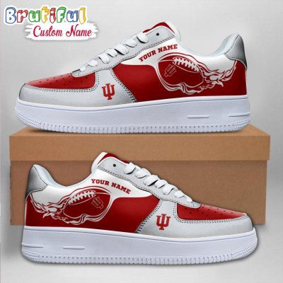 NCAA Indiana Hoosiers Sporty Air Force 1 Shoes Sneaker