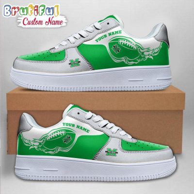 NCAA Marshall Thundering Herd Sporty Air Force 1 Shoes Sneaker