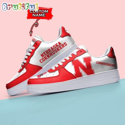 NCAA Nebraska Cornhuskers Sporty Air Force 1 Shoes Sneaker