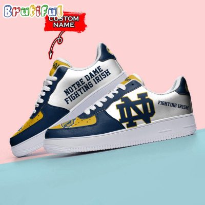 NCAA Notre Dame Fighting Irish Sporty Air Force 1 Shoes Sneaker