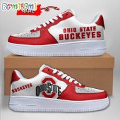 NCAA Ohio State Buckeyes Sporty Air Force 1 Shoes Sneaker