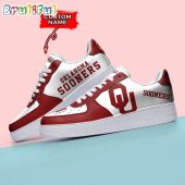 NCAA Oklahoma Sooners Sporty Air Force 1 Shoes Sneaker