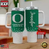 NCAA Oregon Ducks Custom Name Stanley Diamond Tumbler 40oz