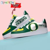 NCAA Oregon Ducks Sporty Air Force 1 Shoes Sneaker