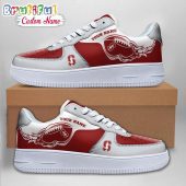 NCAA Stanford Cardinal Sporty Air Force 1 Shoes Sneaker