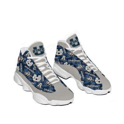 NCAA Utah State Aggies Logo Air Jordan 13 Shoes, Best Gift For Men And Women