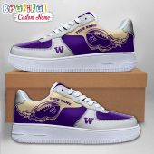 NCAA Washington Huskies Sporty Air Force 1 Shoes Sneaker