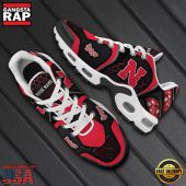 NFL Custom Name Nebraska Cornhuskers Max Plus Shoes - Running Sneakers