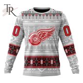 New] Customized Nhl Detroit Red Wings Special Native Design Hoodie Long Time - demo10