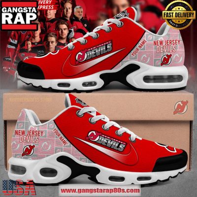 New Jersey Devils Hockey Custom Name Air Max Plus Shoes Running Sneakers