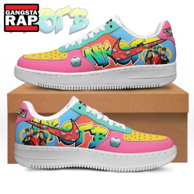 New Kids On The Block Fan Gifts Air Force 1 Sneaker Shoes