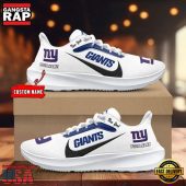 Custom Name New York Giants New Design Air Force 1 Shoes Running Sneakers