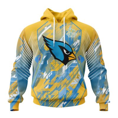 NFL Arizona Cardinals Childhood Cancers Pullover Hoodie