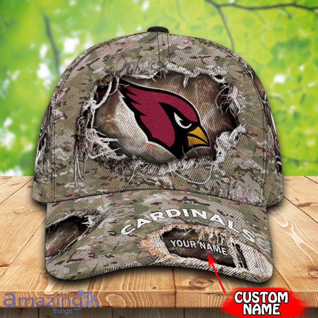 NFL Arizona Cardinals Custom Name Camo Classic Cap NFL Arizona Cardinals Custom Name Camo Classic Cap