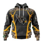 NFL Arizona Cardinals Custom Name Number Camo Hunting Pullover Hoodie