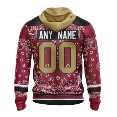 NFL Arizona Cardinals Custom Name Number Classic Style Pullover Hoodie