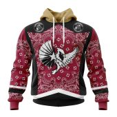 NFL Arizona Cardinals Custom Name Number Classic Style Pullover Hoodie