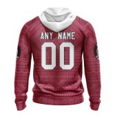 Nfl Arizona Cardinals Custom Name Number Kits For Dia De Muertos Pullover Hoodie Back.jpg - demo10