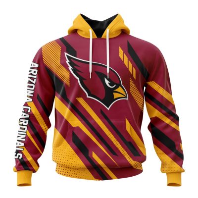 NFL Arizona Cardinals Custom Name Number MotoCross Concept Pullover Hoodie