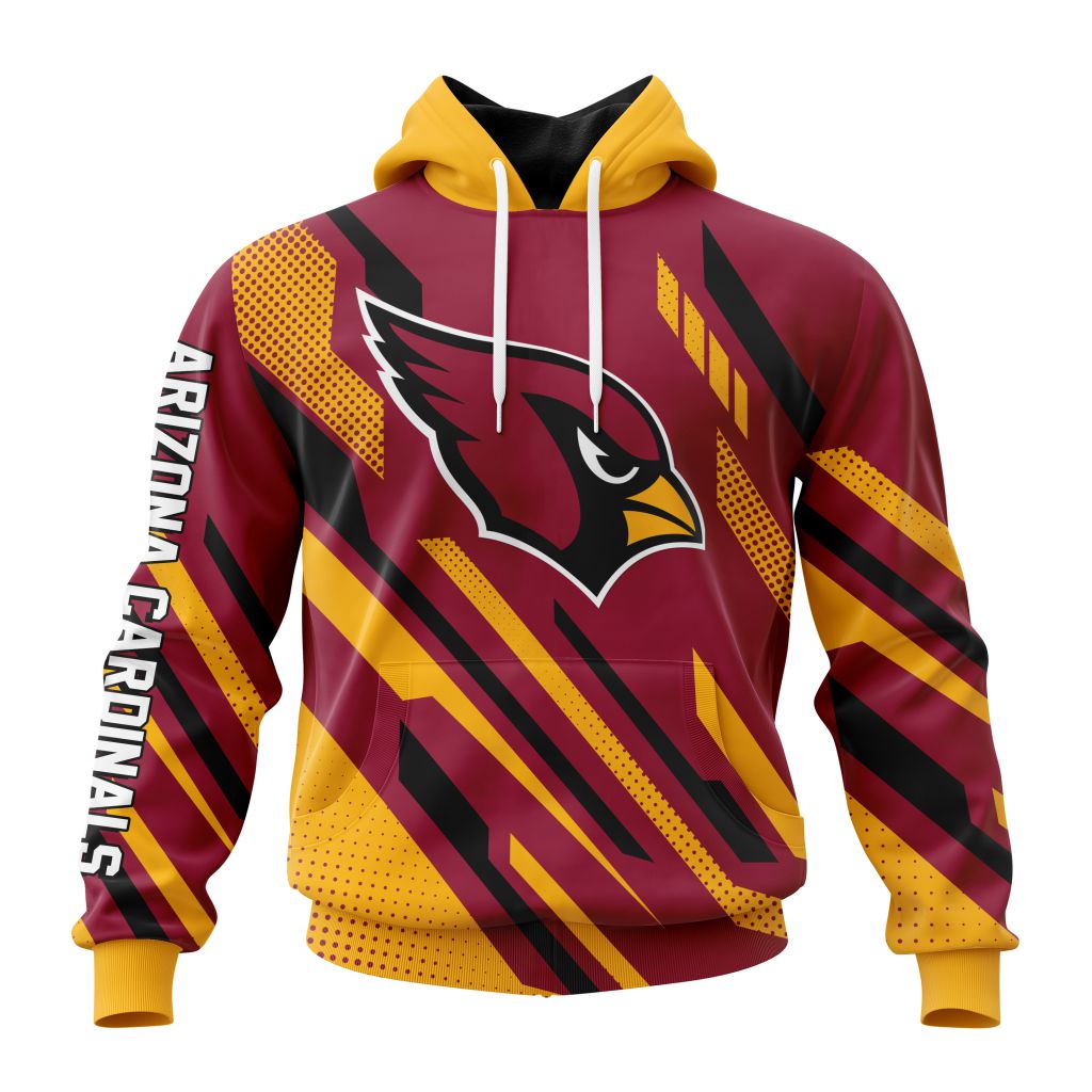 NFL Arizona Cardinals Custom Name Number MotoCross Concept Pullover Hoodie NFL Arizona Cardinals Custom Name Number MotoCross Concept Pullover Hoodie
