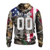 Nfl Arizona Cardinals Custom Name Number Usa Flag Camo Realtree Pullover Hoodie Back.jpg - demo10