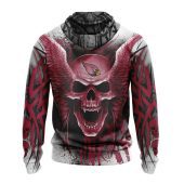 Nfl Arizona Cardinals Kits With Skull Pullover Hoodie Back.jpg - demo10