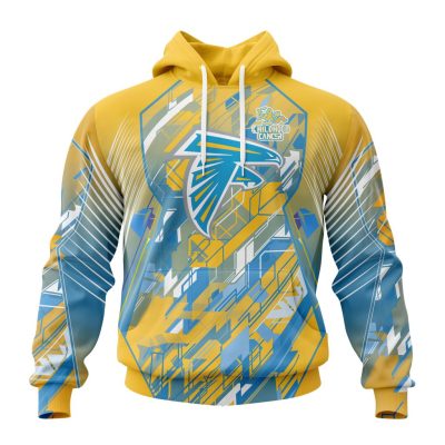 NFL Atlanta Falcons Childhood Cancers Pullover Hoodie