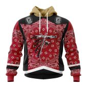 NFL Atlanta Falcons Custom Name Number Classic Style Pullover Hoodie