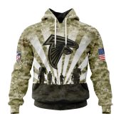 Nfl Atlanta Falcons Custom Name Number Honor Veterans And Families Pullover Hoodie Front.jpg - demo10