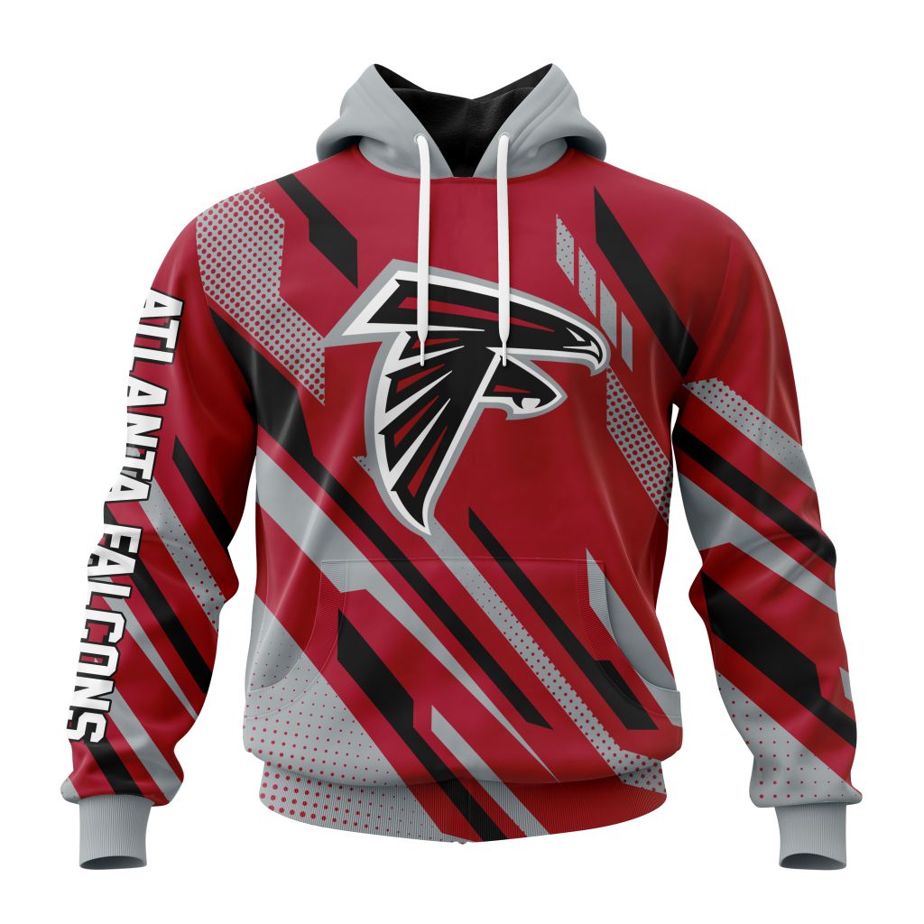 NFL Atlanta Falcons Custom Name Number MotoCross Concept Pullover Hoodie NFL Atlanta Falcons Custom Name Number MotoCross Concept Pullover Hoodie