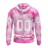 Nfl Atlanta Falcons Custom Name Number Pink Tie Dye Pullover Hoodie Back.jpg - demo10
