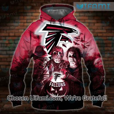 NFL Atlanta Falcons Jason Voorhees Halloween Pullover Hoodie