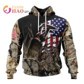 NFL Atlanta Falcons Custom Name Number Special Camo Pullover Hoodie
