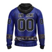 Nfl Baltimore Ravens Custom Name Number Native Concepts Pullover Hoodie Back.jpg - demo10