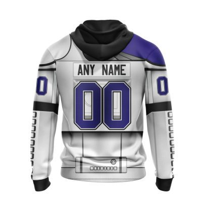 NFL Baltimore Ravens Custom Name Number Star Wars Pullover Hoodie