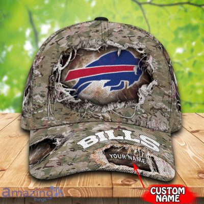 NFL Buffalo Bills Custom Name Camo Classic Cap