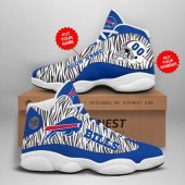 NFL Buffalo Bills Custom Name Number Air Jordan 13 Shoes For Men Women
