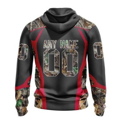 NFL Buffalo Bills Custom Name Number Camo Hunting Pullover Hoodie