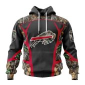 NFL Buffalo Bills Custom Name Number Camo Hunting Pullover Hoodie